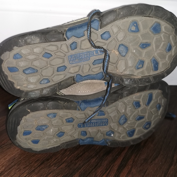 Boy's Merrell Size 2 Hiking Boots/Shoes - Picture 5 of 6